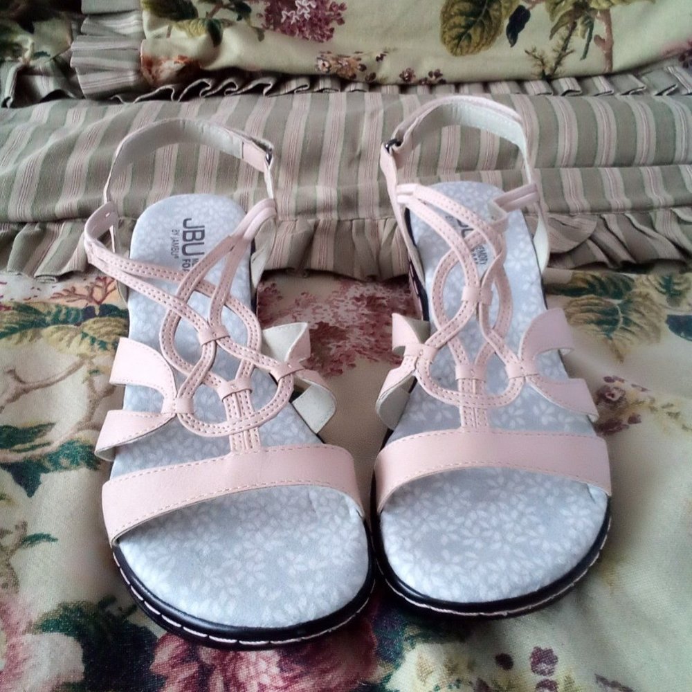JAMBU  MEMORY FOAM WEDGE SANDAL 7